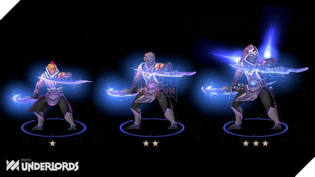 Dota Underlords - Xem qua nhưng thiết kế tạo hình tướng 2 sao 3 sao mới trong bản cập nhật kế 3