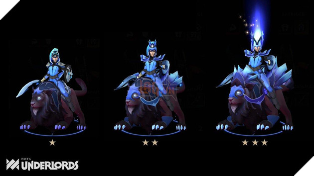 Dota Underlords - Xem qua nhưng thiết kế tạo hình tướng 2 sao 3 sao mới trong bản cập nhật kế 5