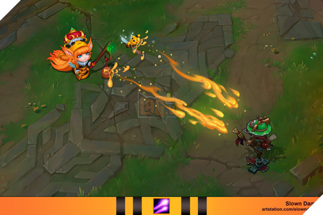 LMHT: Chiêm ngưỡng bộ skin Morgana Hắc Tinh siêu đẹp được thực hiện bởi người hâm mộ 4