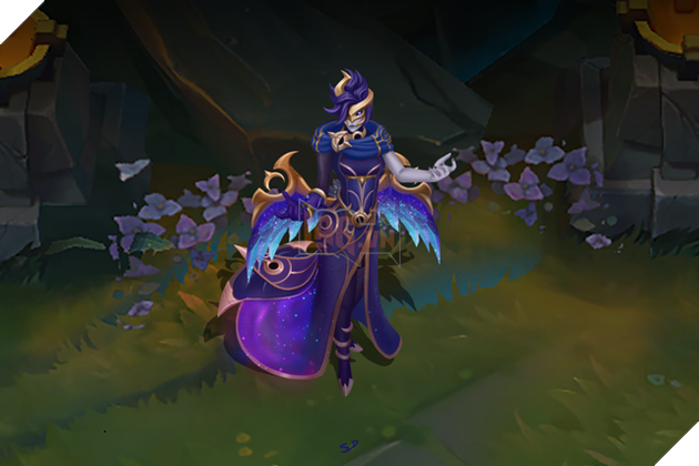 LMHT: Chiêm ngưỡng bộ skin Morgana Hắc Tinh siêu đẹp được thực hiện bởi người hâm mộ 2