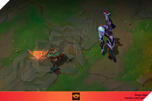 LMHT: Chiêm ngưỡng bộ skin Morgana Hắc Tinh siêu đẹp được thực hiện bởi người hâm mộ 7