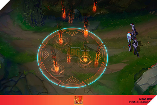 LMHT: Chiêm ngưỡng bộ skin Morgana Hắc Tinh siêu đẹp được thực hiện bởi người hâm mộ 8