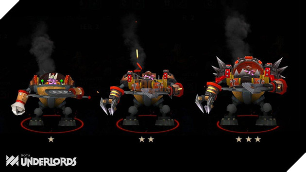 Dota Underlords - Xem qua nhưng thiết kế tạo hình tướng 2 sao 3 sao mới trong bản cập nhật kế 8