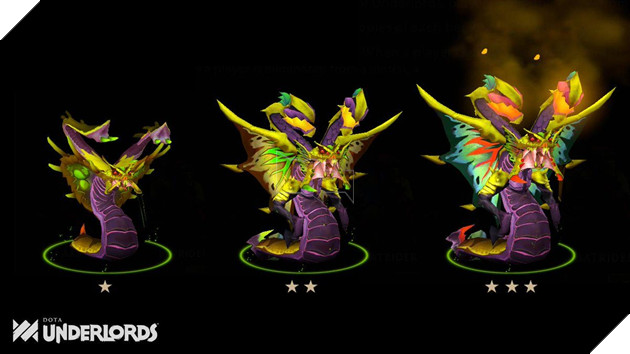 Dota Underlords - Xem qua nhưng thiết kế tạo hình tướng 2 sao 3 sao mới trong bản cập nhật kế 10
