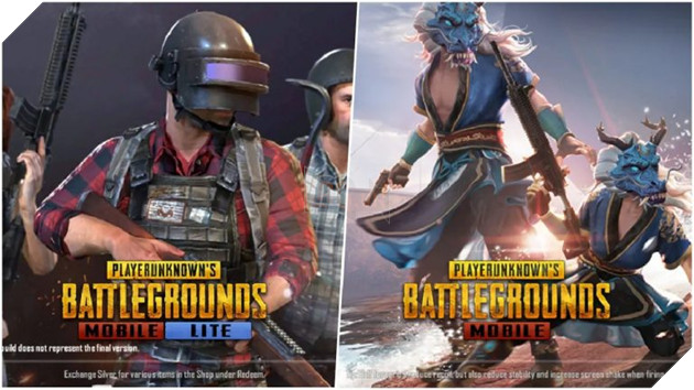 Sự khác biệt của PUBG Mobile và PUBG Lite Mobile