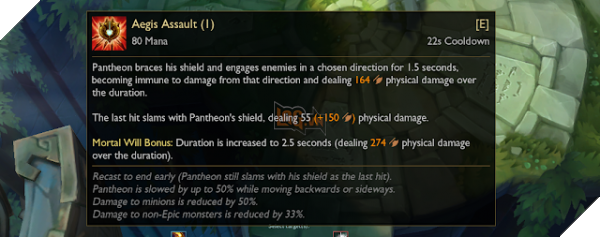 LMHT: Chiêu E của Pantheon siêu bá đạo, chặn được gần như tất cả mọi loại sát thương 2