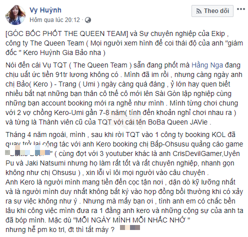 Đội tuyển LMHT cũ của Misthy bị bóc phốt ăn chặn tiếng lương và có thái đội lừa dối 5