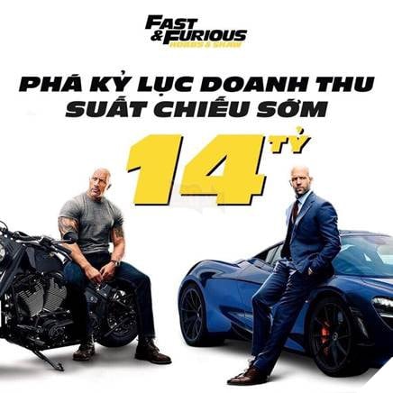 Những lý do khiến bom tấn Fast & Furious: Hobbs & Shaw phá đảo kỉ lục - Top 1 doanh thu suất chiếu sớm mọi thời đại