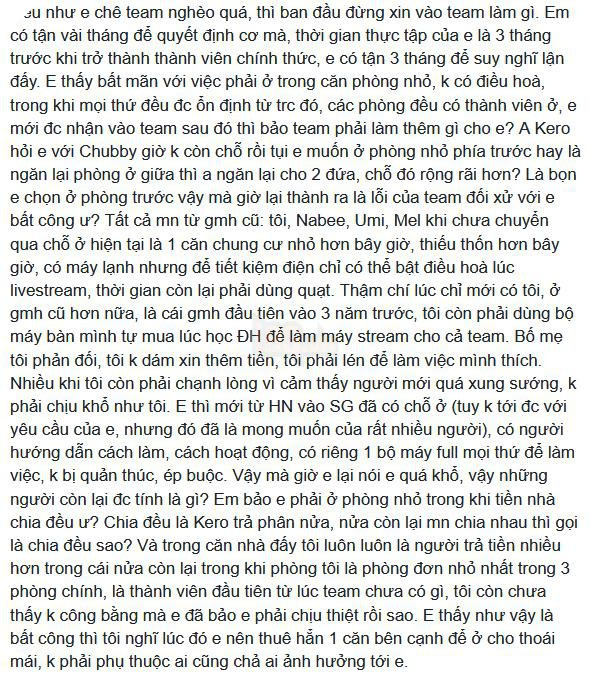 Ohsusu lên tiếng phản pháo cực mạnh về việc The Queen Team bị Dorie tố quỵt tiền 2