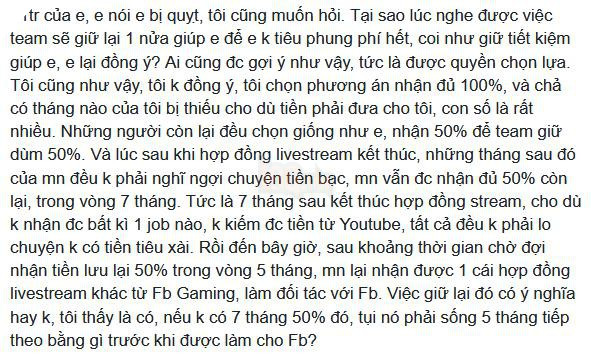 Ohsusu lên tiếng phản pháo cực mạnh về việc The Queen Team bị Dorie tố quỵt tiền 3