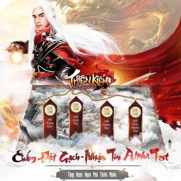 Thiên Kiếm Mobile mở cửa Alpha Test 06/08, tặng quà “siêu to khổng lồ” lên tới 100 triệu đồng cho cộng đồng game thủ