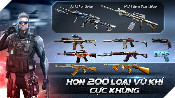 CrossFire: Legends: Giải mã sức mạnh bộ đôi vũ khí M4A1-Born Beast Silver và Anaconda-Born Beast