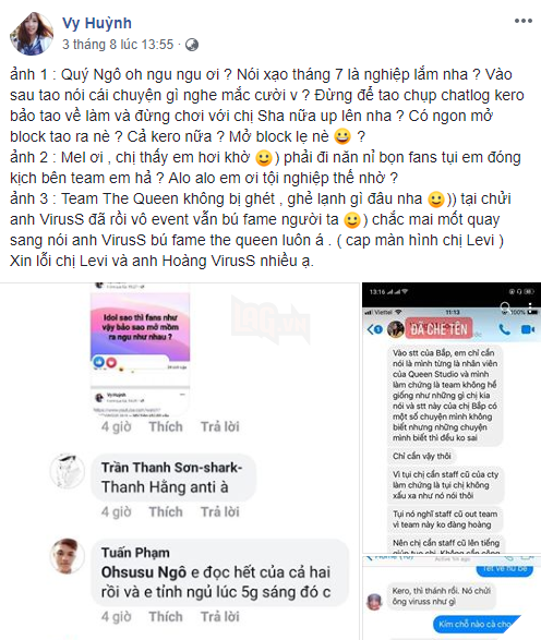 ViruSs bất ngờ bị lôi vào Drama của The Queen Team, lên tiếng cảnh cáo và yêu cầu lời giải thích