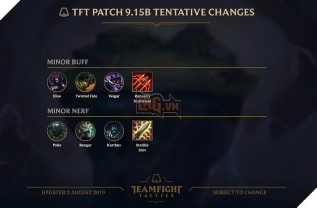 Đấu Trường Chân Lý: Chi tiết bản cập nhật 9.15B - Nerf nặng Rengar, Pyke và Karthus 2