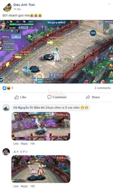 1001 kiểu “xếp hình” của game thủ Võ Lâm Truyền Kỳ Mobile 4