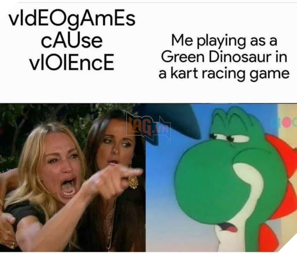 Cộng đồng mạng chế Meme phản biện việc game gây nên bạo lực 3