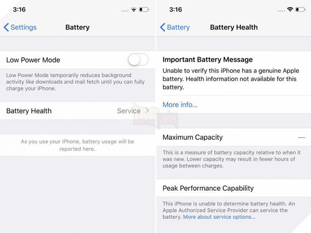 Hướng dẫn: Kiểm tra Pin zin hay không nguồn gốc 2