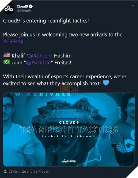 Cloud9 chính thức lập team thi đấu chuyên nghiệp cho Đấu Trường Chân Lý 2