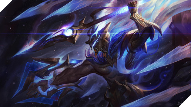 LMHT: Chiêm ngưỡng fanart siêu đẹp của Pantheon và Aatrox trong nhóm trang phục Hắc Tinh 4