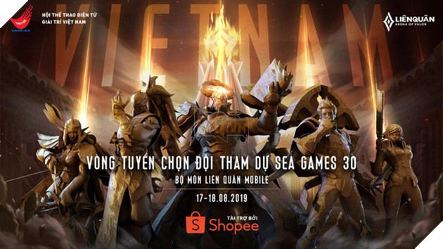 Liên Quân Mobile: Công bố thể thức Vòng tuyển chọn đội tuyển tham gia Sea Games 30