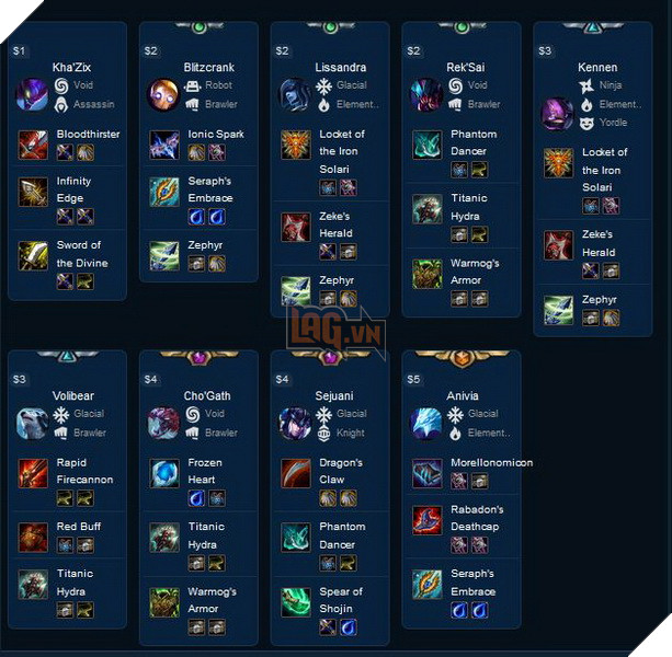 Đấu Trường Chân Lý: Top 3 đội hình Băng Quốc mạnh nhất trong bản cập nhật 9.16 7