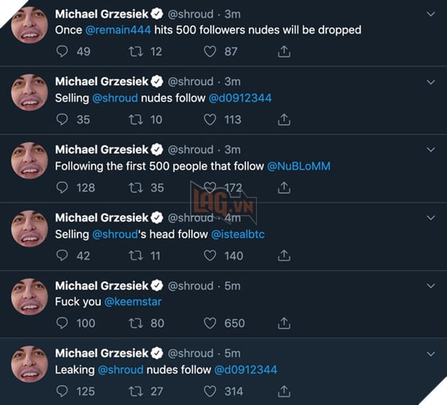 Shroud bị hack tài khoản Twitter, bị dọa tung ảnh nóng của cô bạn gái của anh 3