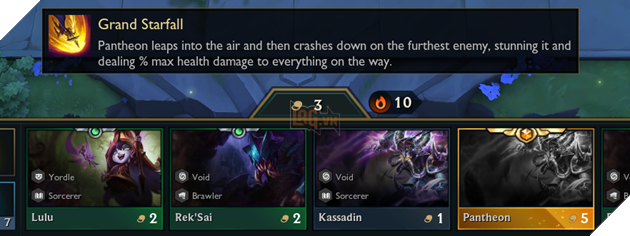 Đấu Trường Chân Lý: Pantheon xuất hiện, vừa làm choáng vừa gây sát thương cực khủng