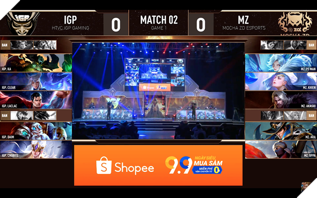 Liên quân Mobile: Vòng tuyển chọn đội tham dự SEA GAME 30 ngày 1 11