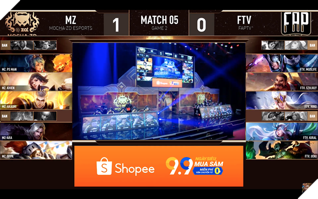 Liên quân Mobile: Vòng tuyển chọn đội tham dự SEA GAME 30 ngày 2 5