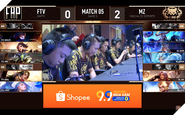 Liên quân Mobile: Vòng tuyển chọn đội tham dự SEA GAME 30 ngày 2 6