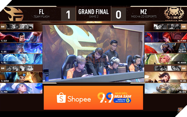 Chung kết tổng tuyển chọn đại diện Việt Nam tham dự SEA GAME 30 bộ môn Liên quân Mobile - Ara tái đấu ADC 5