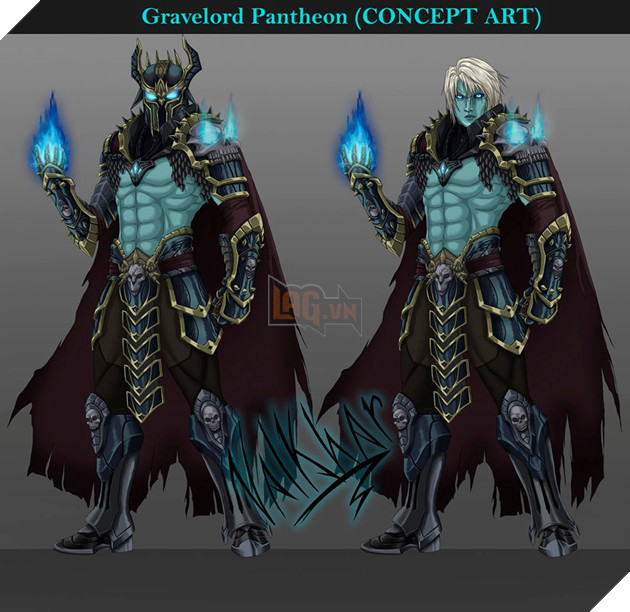 LMHT: Chiêm ngưỡng trang phục Pantheon Thần Mộ đầy ma mị và tăm tối 2