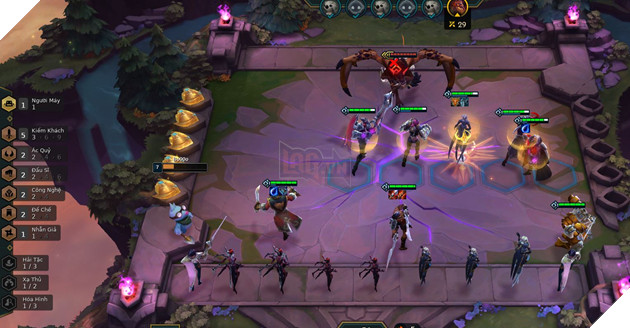 Đấu Trường Chân Lý: Hướng dẫn đội hình Kiếm Khách - Công Nghệ 8 buff cực mạnh cân mọi đội hình 4