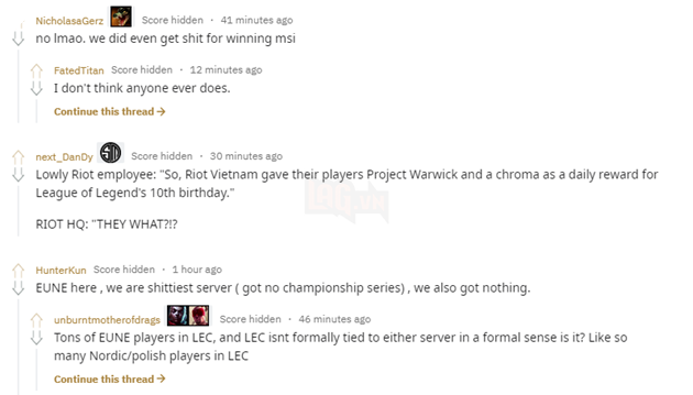 LMHT: Game thủ quốc tế ghen tị vì Việt Nam được tặng Siêu Phẩm Warwick miễn phí 3