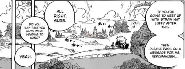 One Piece: Lý do gì khiến cho Nekomamushi vẫn chưa đến Wano để hội ngộ với các Cửu Hồng Bao