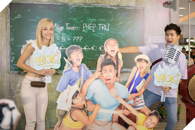 Huyme điển trai, Miu Lê rạng rỡ tại họp báo Anh thầy ngôi sao 12