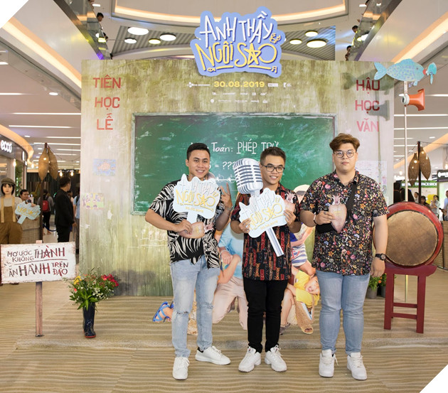 Huyme điển trai, Miu Lê rạng rỡ tại họp báo Anh thầy ngôi sao 17