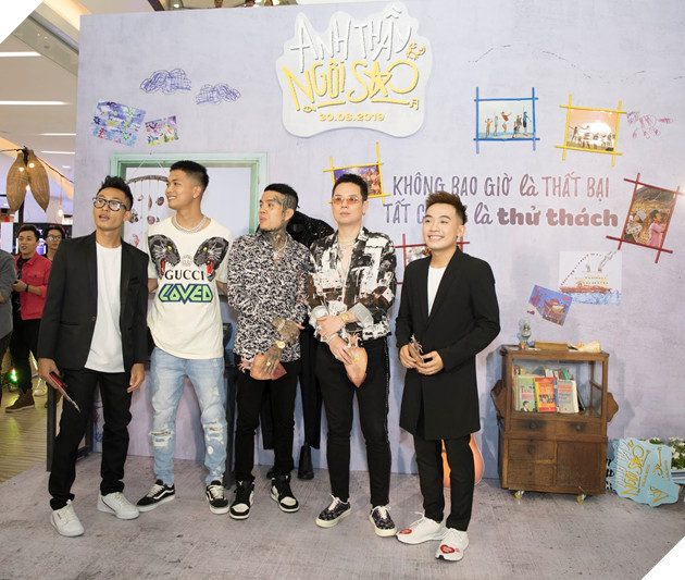 Huyme điển trai, Miu Lê rạng rỡ tại họp báo Anh thầy ngôi sao 14