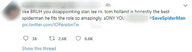 Người hâm mộ đồng loạt yêu cầu Sony trả Người Nhện lại cho Marvel và Tom Holland 4