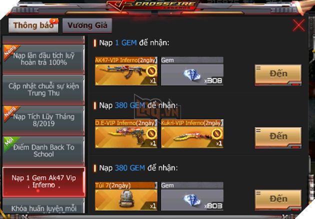 CrossFire Legends: Xạ thủ CFL cày cuốc hằng ngày nhận nhân vật VIP 10