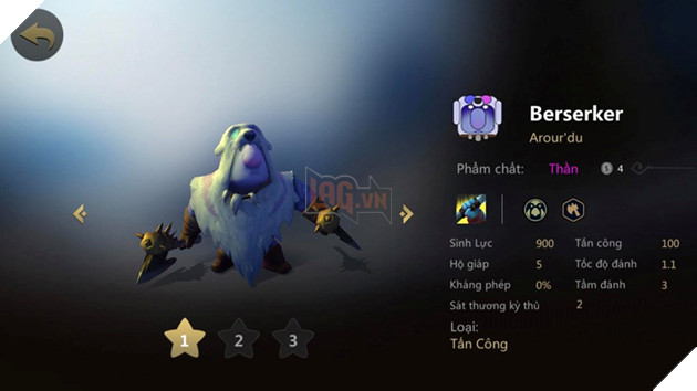 Auto Chess Mobile - Những tướng có thể mang được mặt nạ Cuồng Nộ  5