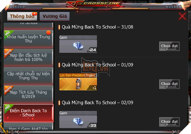 CrossFire Legends: Xạ thủ CFL cày cuốc hằng ngày nhận nhân vật VIP 6