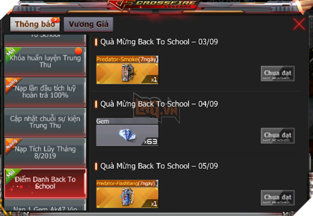 CrossFire Legends: Xạ thủ CFL cày cuốc hằng ngày nhận nhân vật VIP 7