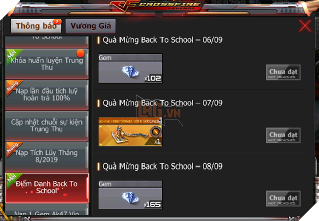CrossFire Legends: Xạ thủ CFL cày cuốc hằng ngày nhận nhân vật VIP 8