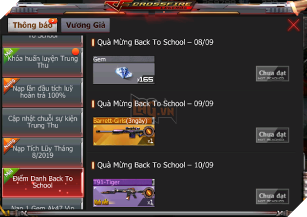 CrossFire Legends: Xạ thủ CFL cày cuốc hằng ngày nhận nhân vật VIP 9