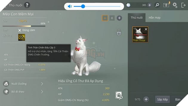 AxE Alliance vs Empire: Hướng dẫn hệ thống Pet và cách chọn Pet mạnh nhất theo nhân vật