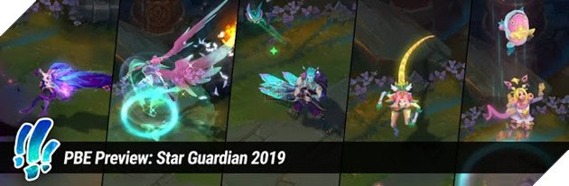 LMHT: Bộ skin Vệ Binh Tinh Tú 2019 với Zoe, Xayah, Rakan và Neeko chính thức ra mắt