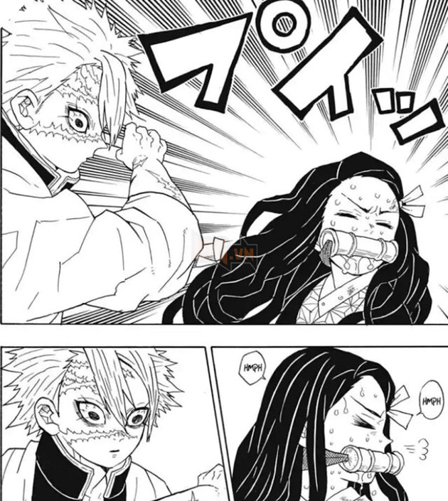 Image result for nezuko vs sanemi\