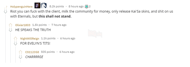 LMHT: Riot Games che hết sự sexy của Evelynn khiến game thủ phẫn nộ 3