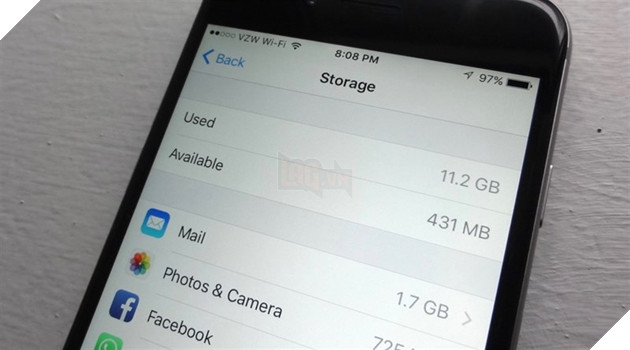 Cách khắc phục vấn đề hết dung lượng bộ nhớ trên iPhone